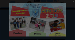 Desktop Screenshot of colegioparroquialsanjose.edu.pe